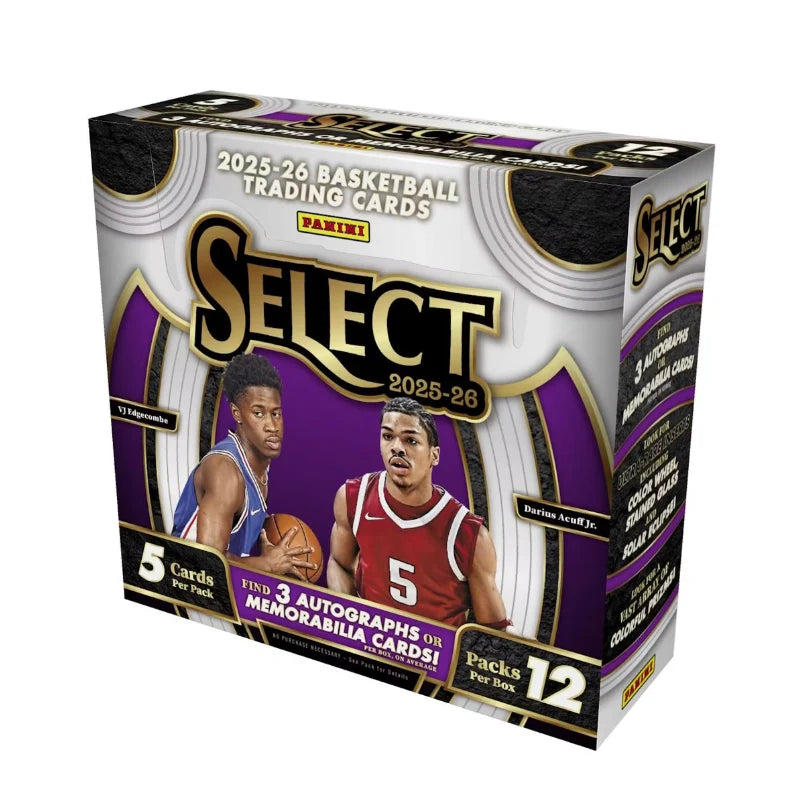2025/26 Panini Select Basketball Hobby Box