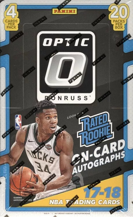 2017/18 Panini Donruss Optic Basketball Retail BOX - 20 Packs