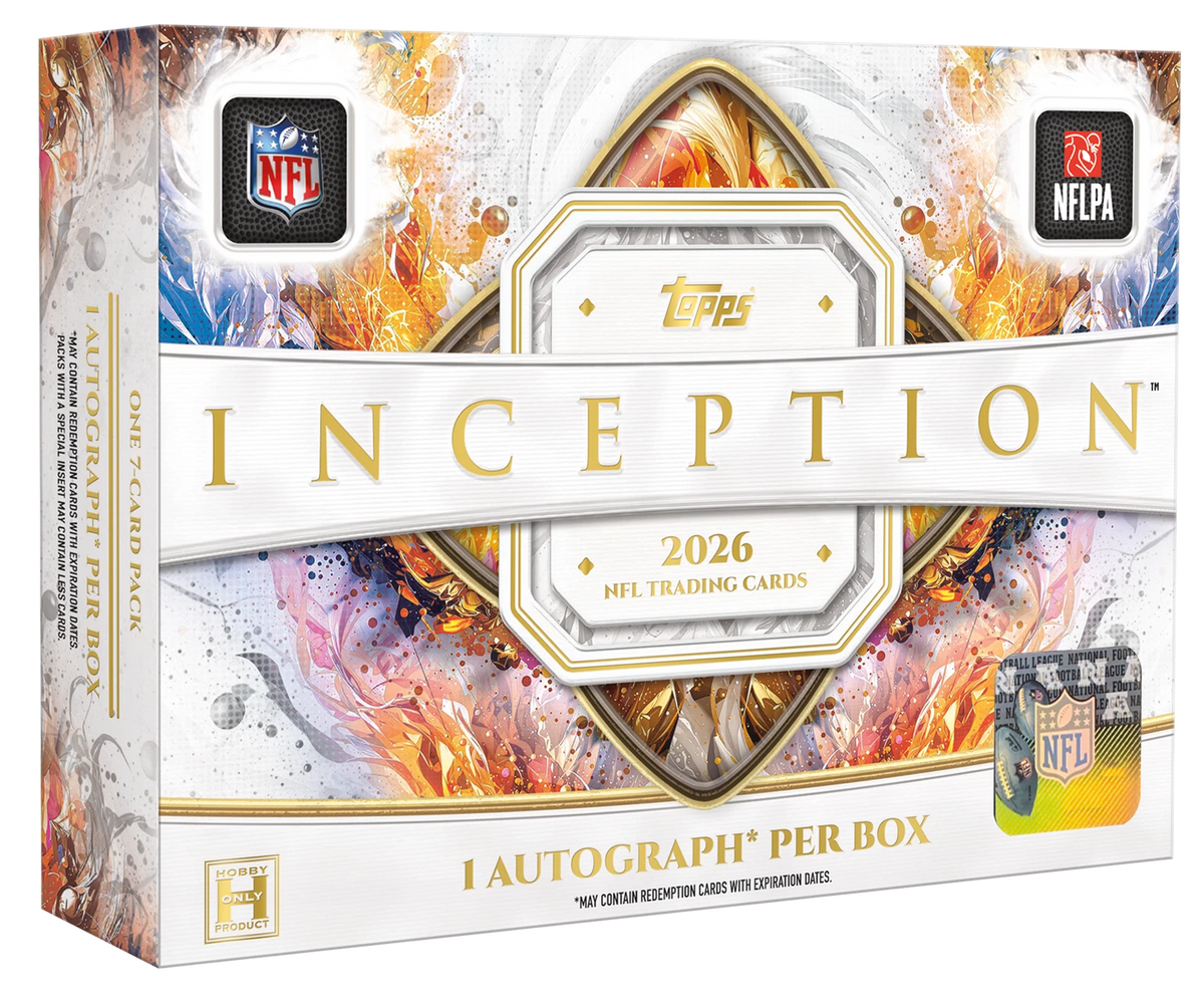 2026 Topps Inception Football Hobby Box