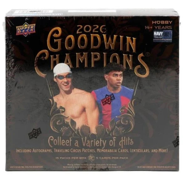 2026 Upper Deck Goodwin Champions Hobby Box