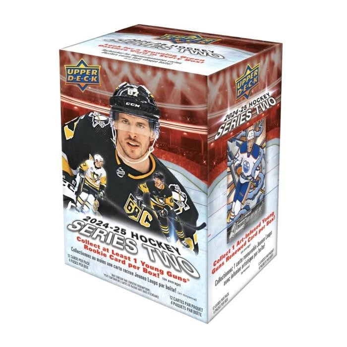 2024/25 Upper Deck Series 2 Hockey 4-Pack Blaster Box