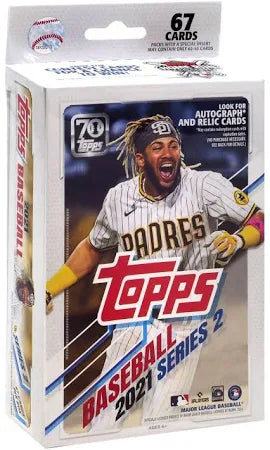2021 Topps Series 2 Baseball 67-Card Hanger Box
