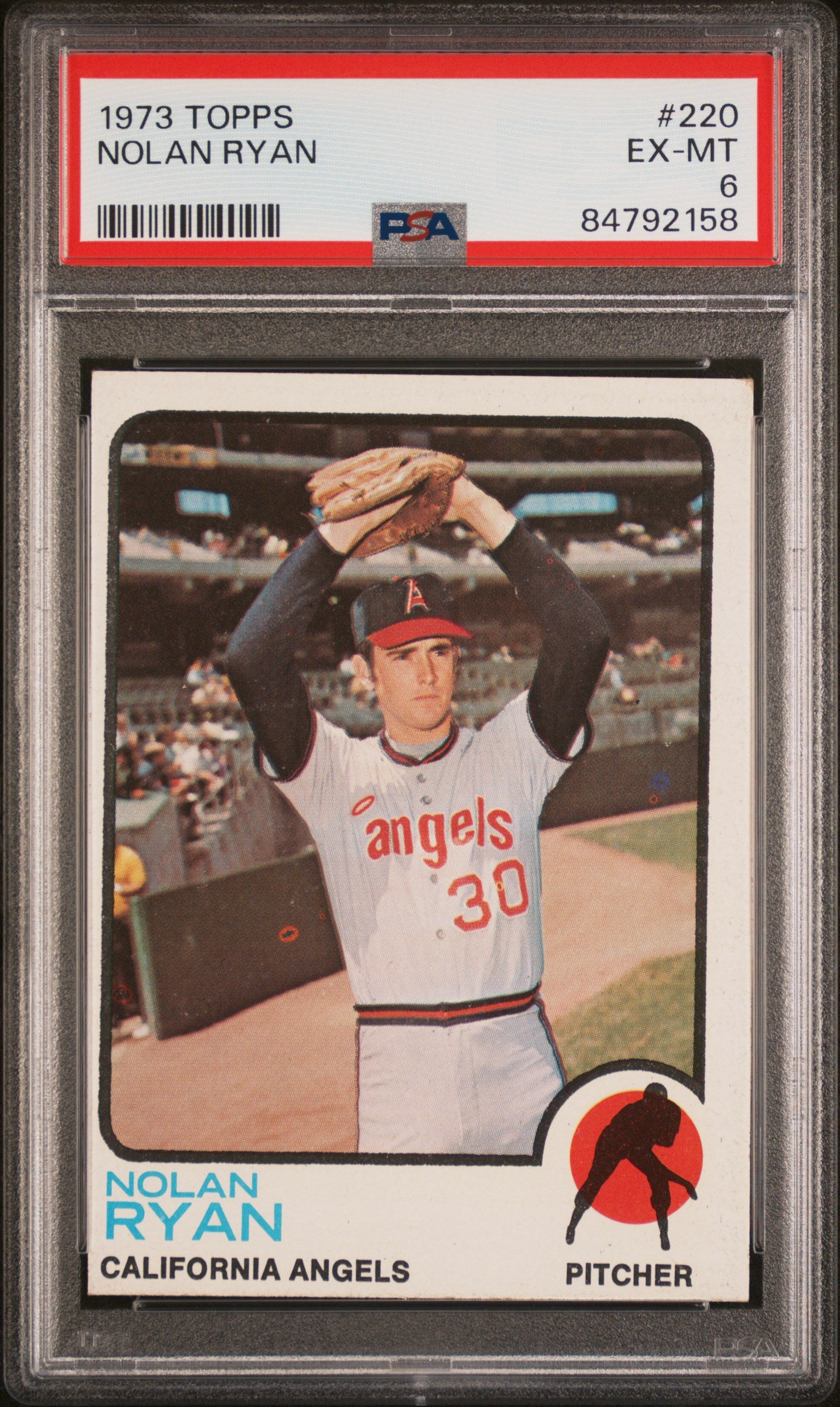 1973 Topps #200 Nolan Ryan (HOF) / PSA 6 / C2158