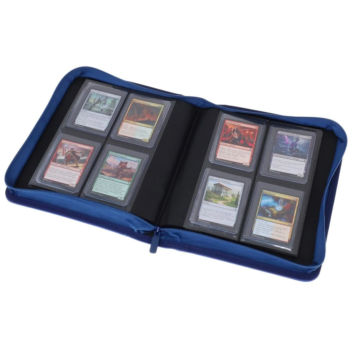 BCW Z-Folio 4-Pocket LX Album - Toploaders - Blue