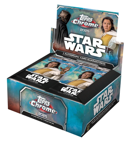 2025 Topps Chrome Star Wars Hobby Box