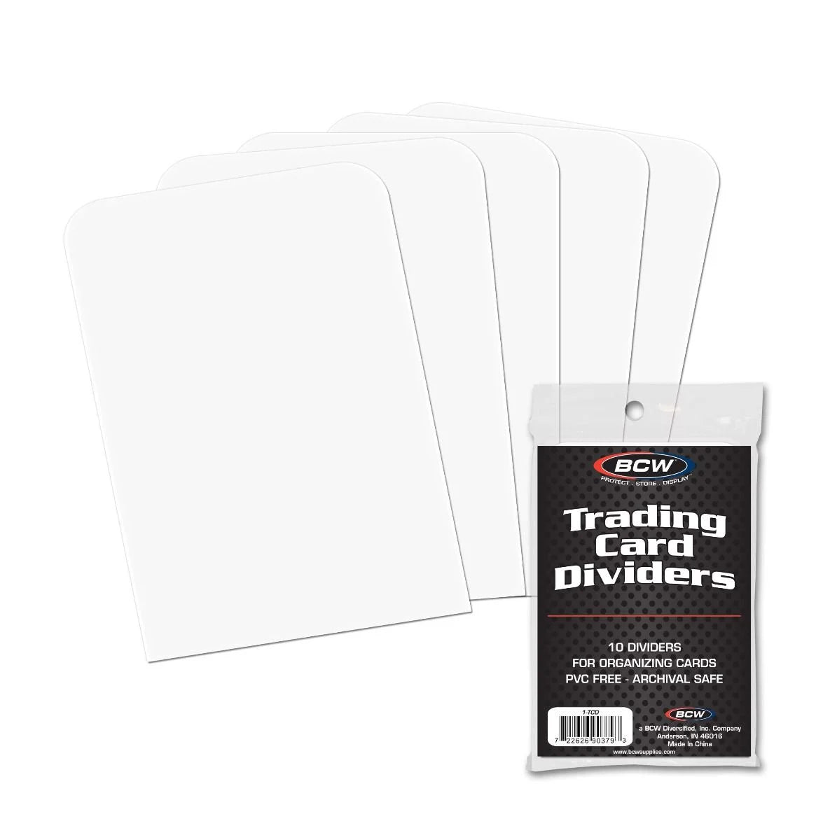 BCW Trading Card Dividers 10 Pack