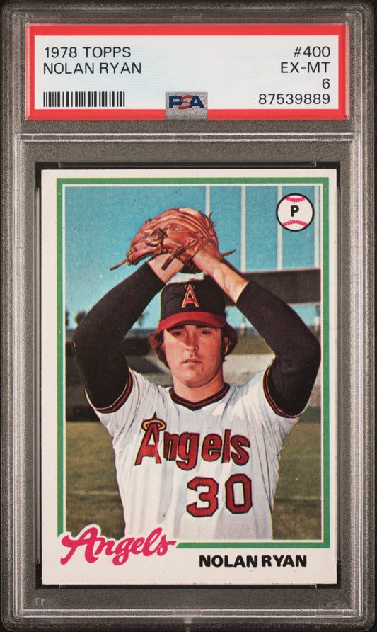 1978 Topps #400 Nolan Ryan / PSA 6 / C9889