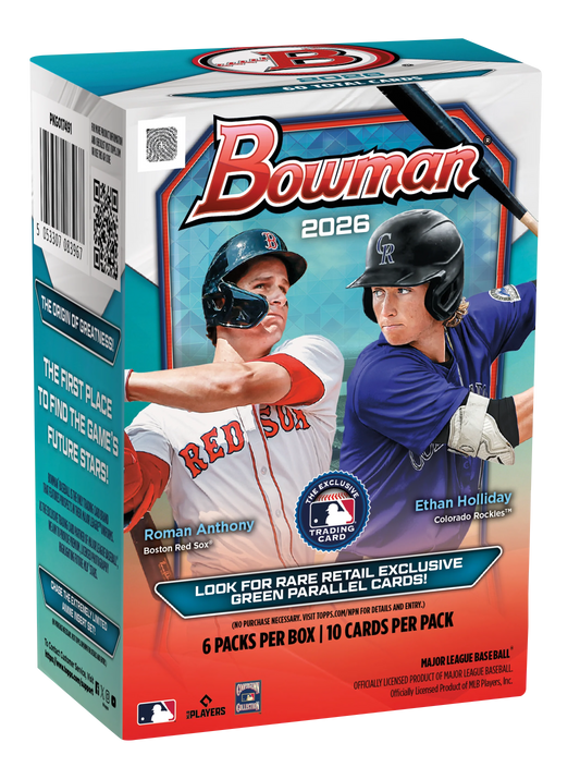 2026 Bowman Baseball 6-pack Blaster Box