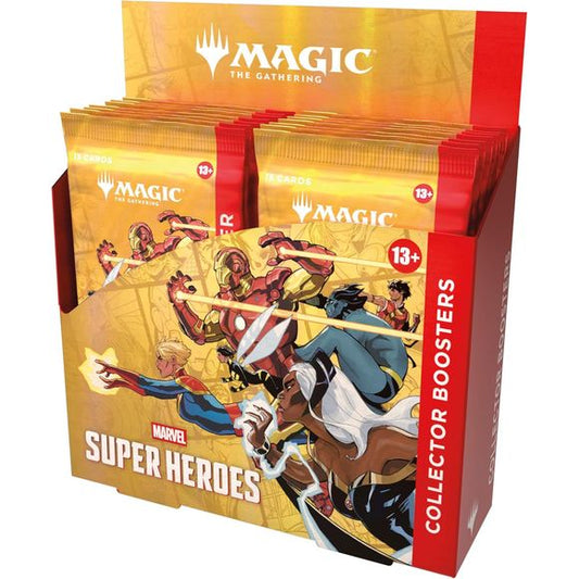 Magic The Gathering MTG Marvel Super Heroes Collector Booster Display BOX