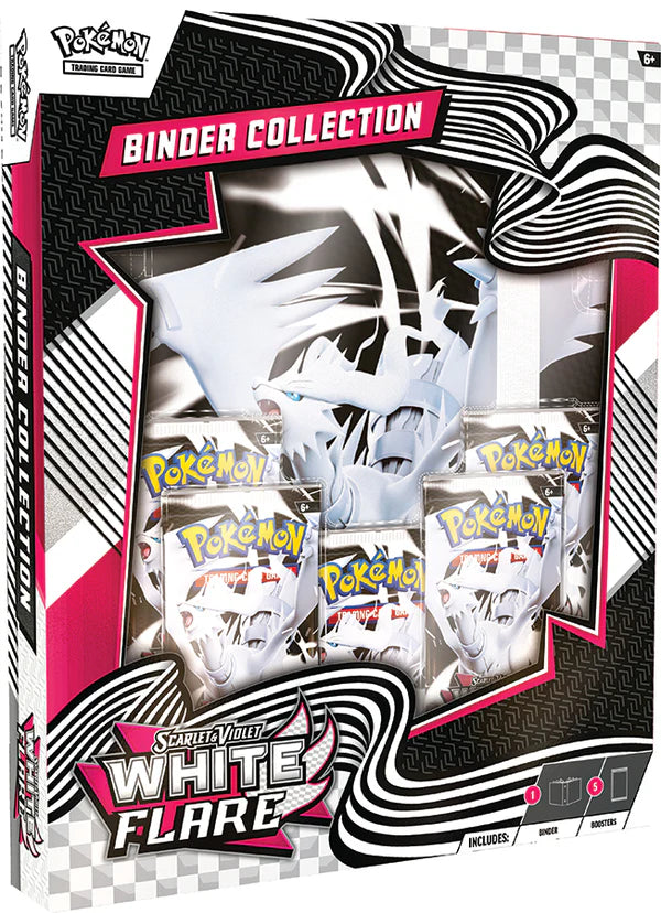 Pokemon SV White Flare 5-Pack Binder Collection
