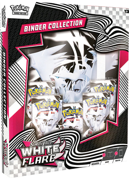 Pokemon SV White Flare 5-Pack Binder Collection