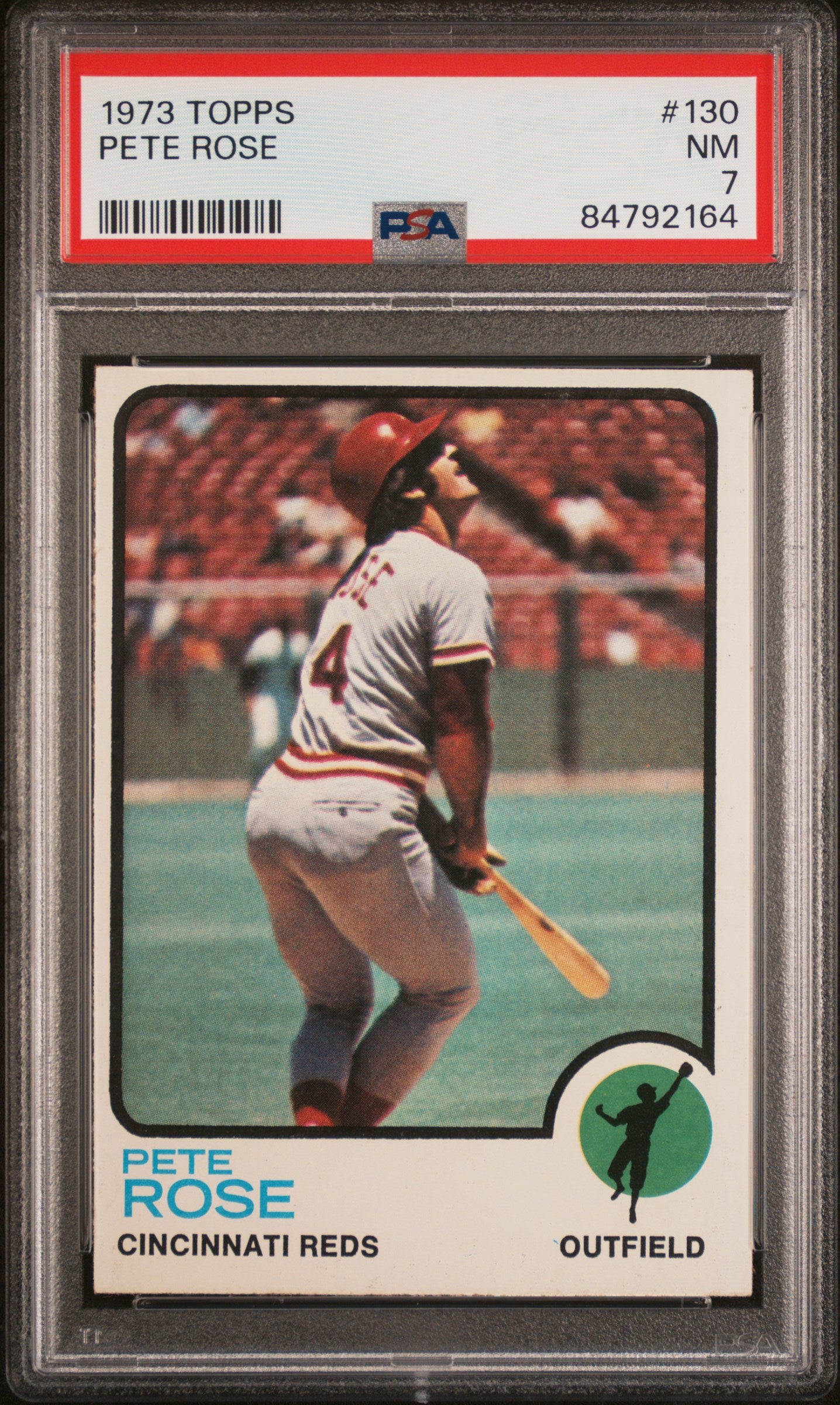 1973 Topps #130 Pete Rose / PSA 7 / C2164