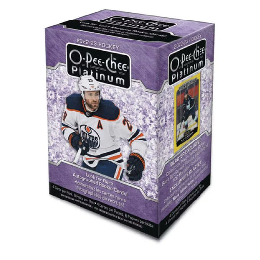 2022/23 Upper Deck O-Pee-Chee Platinum Hockey 6-Pack Blaster Box