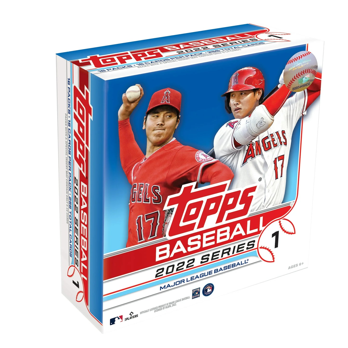 2022 Topps Baseball Series 1 Mega Box - 256 Cards