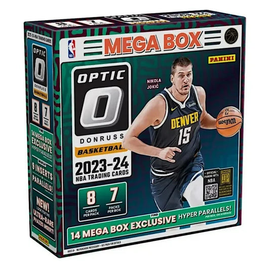 2023/24 Panini Donruss Optic Basketball Mega Box (Hyper Pink)
