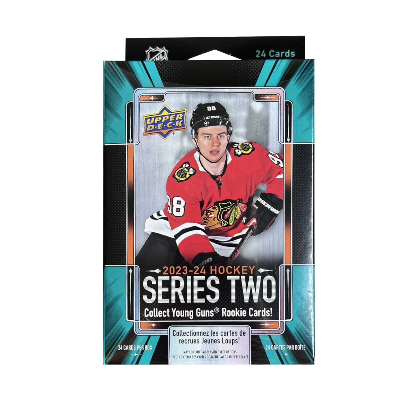 2023/24 Upper Deck Series 2 Hockey Hanger Box - 24 Cards