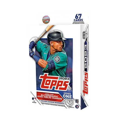 2023 Topps Series 1 Baseball 67-Card Hanger Box