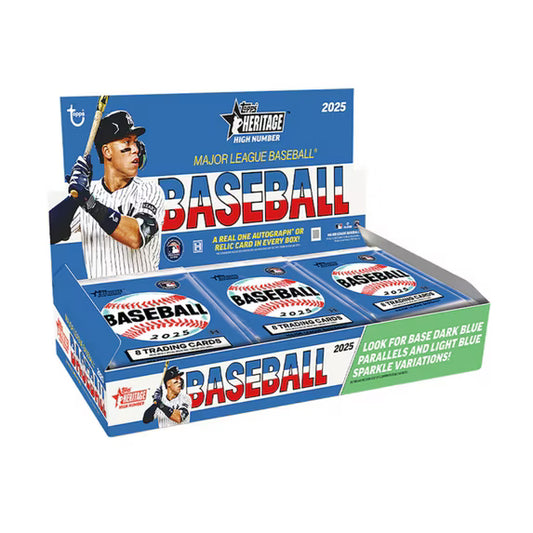 2025 Topps Heritage High Number Baseball Hobby Box