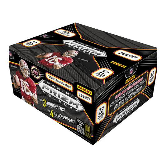 2025 Panini Prizm Black NFL Football Hobby Box