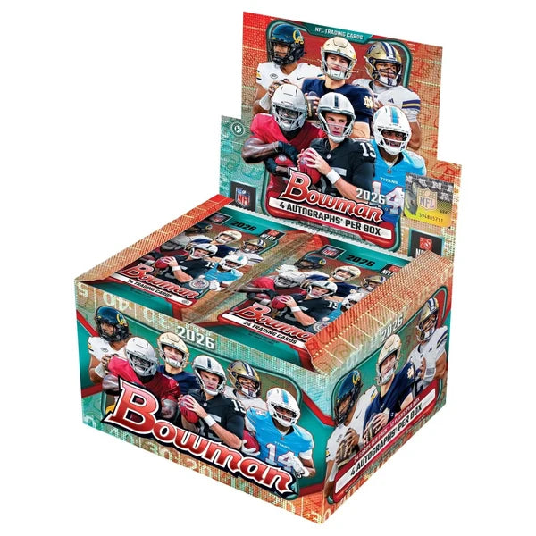 2026 Bowman Football Jumbo Hobby Box