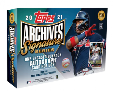 2021 Topps Archives Signature Series Baseball Hobby Box