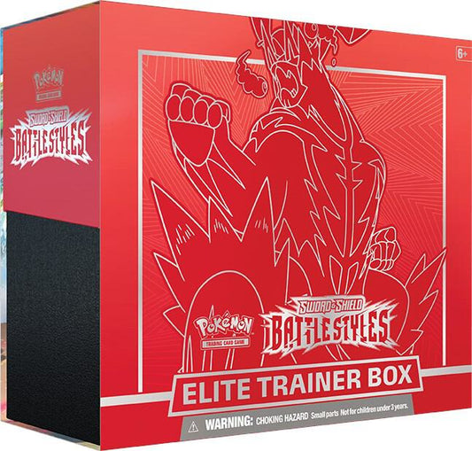 Pokemon SWSH05 Battle Styles Elite Trainer Box ETB