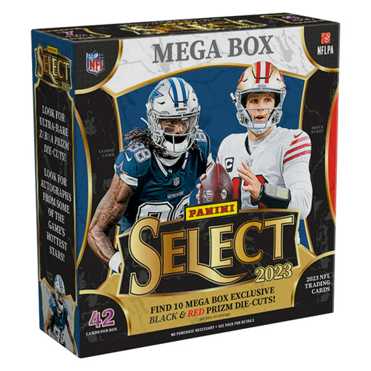 2023 Panini Select Football Mega Box - 42 Cards