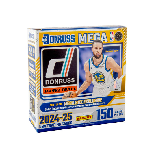 2024/25 Panini Donruss NBA Basketball 10-Pack Mega Box (Teal Laser)