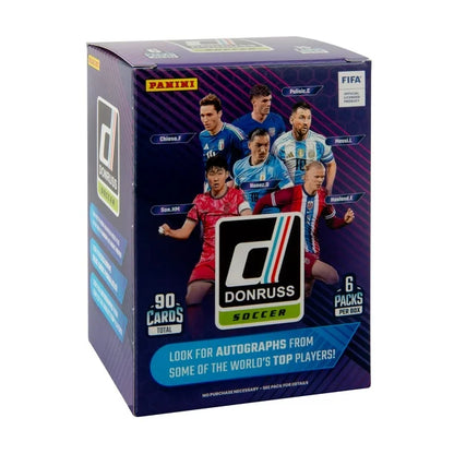 2024/25 Panini Donruss FIFA Soccer 6-Pack Blaster Box (Blue Cubic)