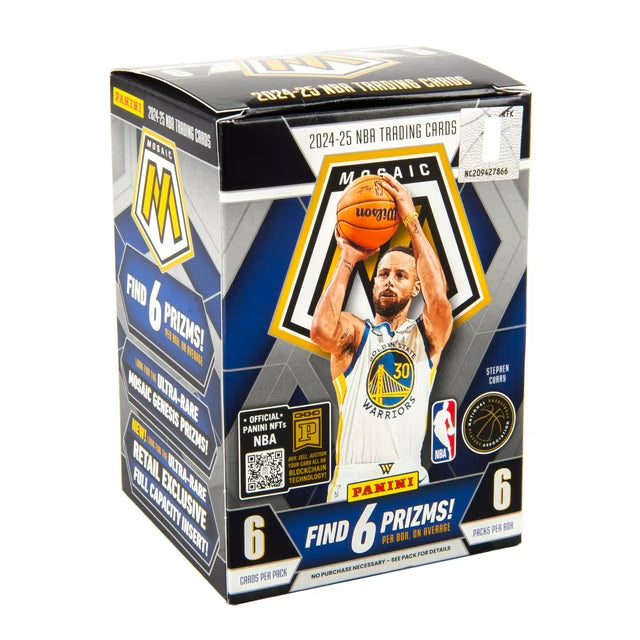 2024/25 Panini Mosaic Basketball 6-Pack Blaster Box