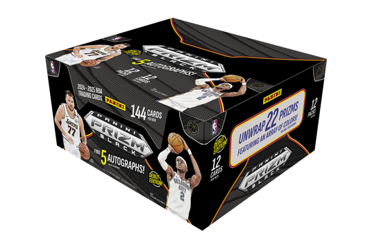 2024/25 Panini Prizm Black NBA Basketball Hobby Box