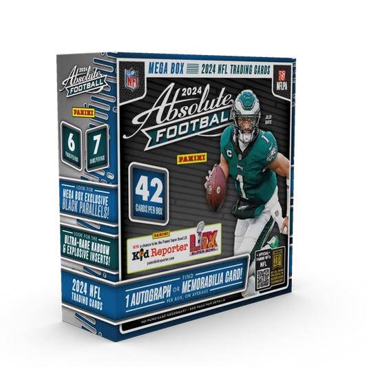 2024 Panini NFL Absolute Football 7-pack Mega Box (Black Parallels)