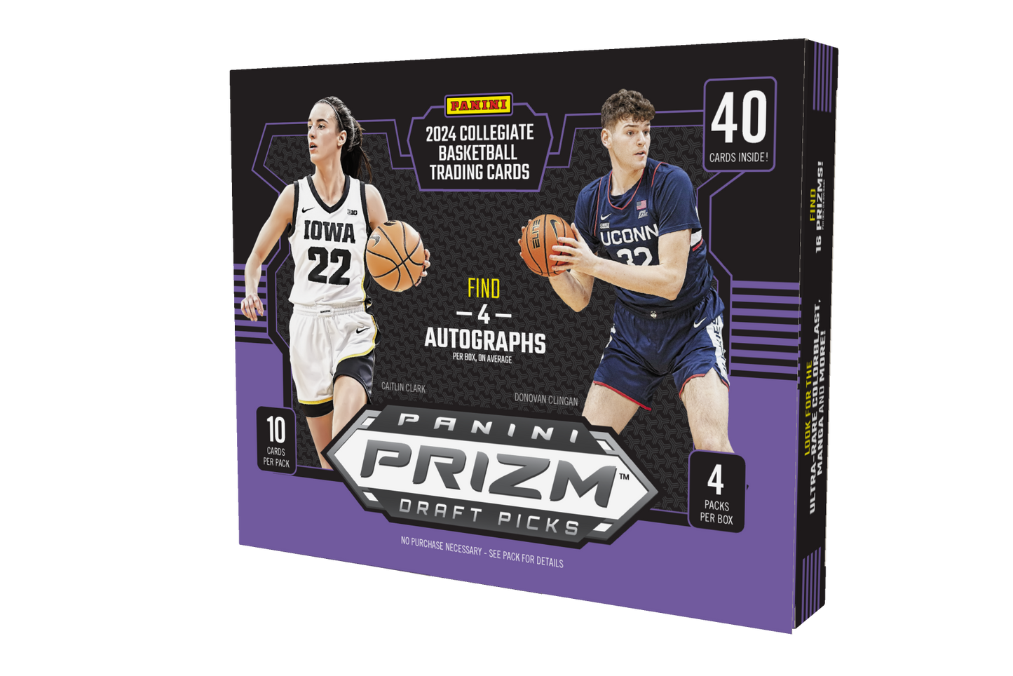 2024/25 Panini Prizm Draft Picks Collegiate Basketball Hobby Box