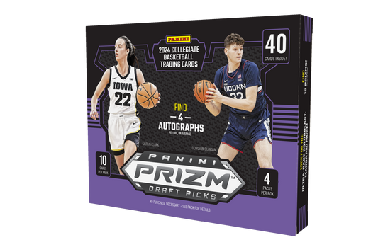 2024/25 Panini Prizm Draft Picks Collegiate Basketball Hobby Box