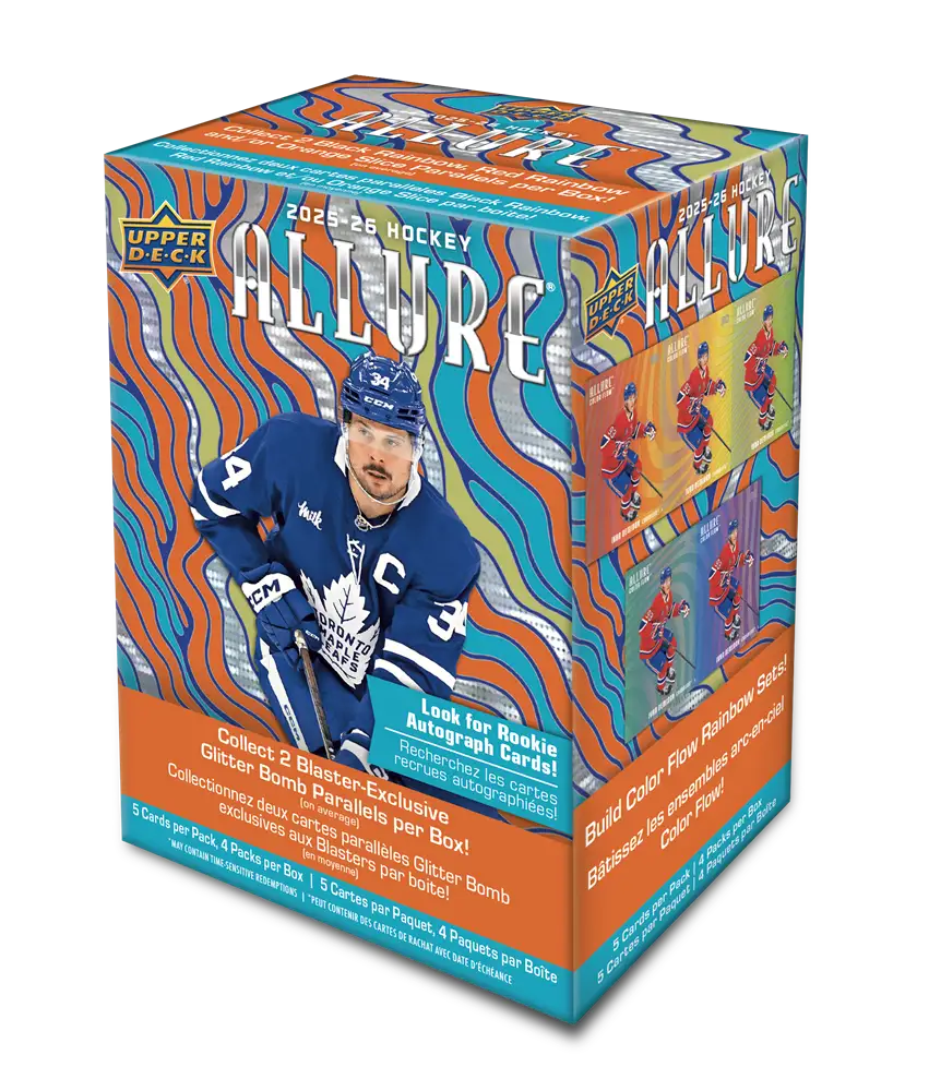 2025/26 Upper Deck Allure Hockey 4-Pack Blaster Box