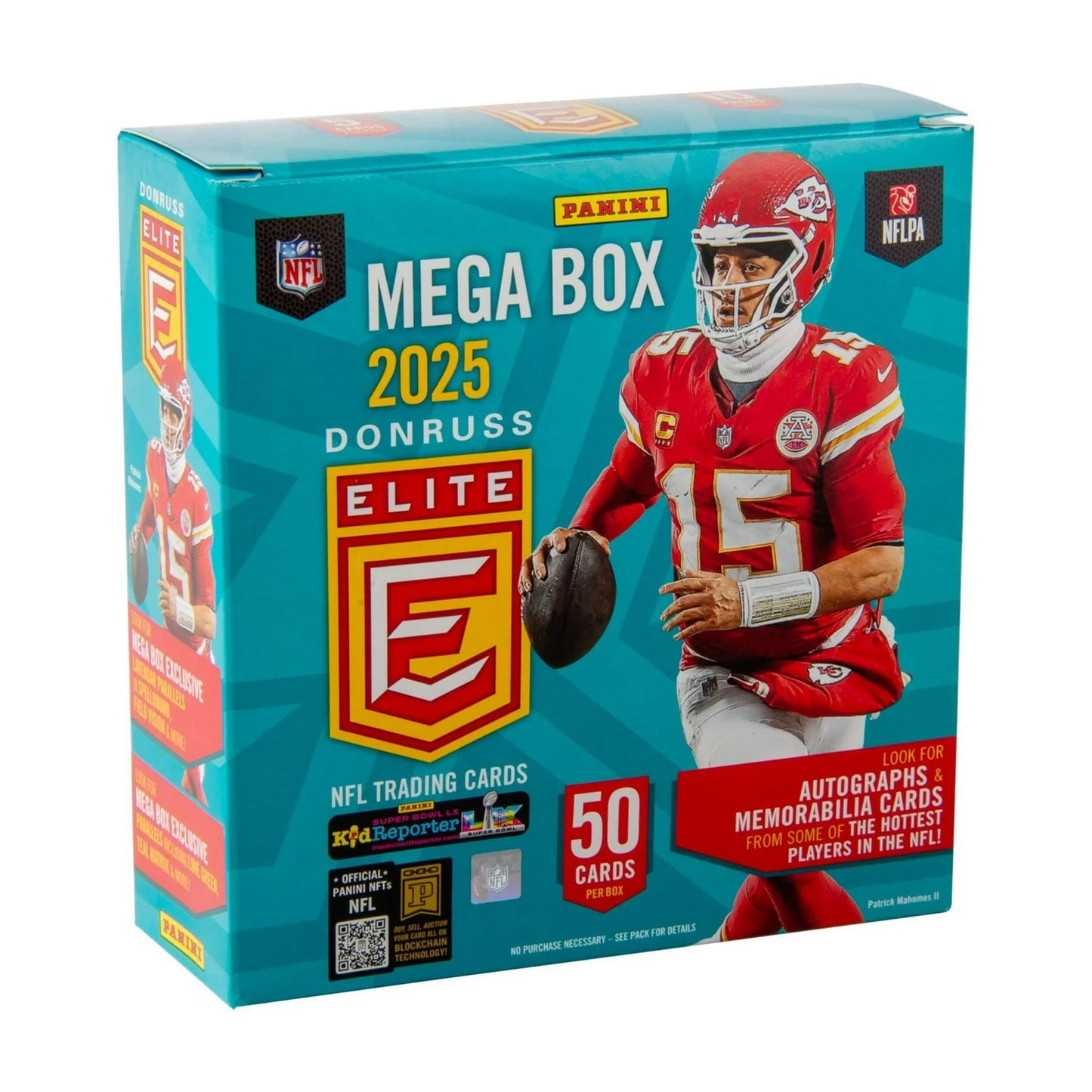2025 Panini Donruss Elite NFL Football 10-pack Mega Box