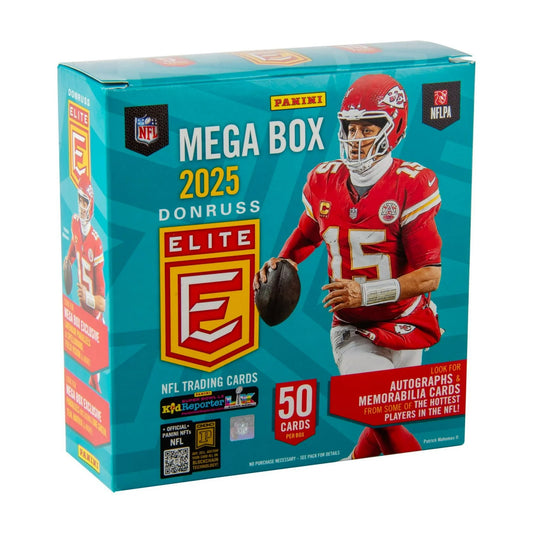 2025 Panini Donruss Elite NFL Football 10-pack Mega Box