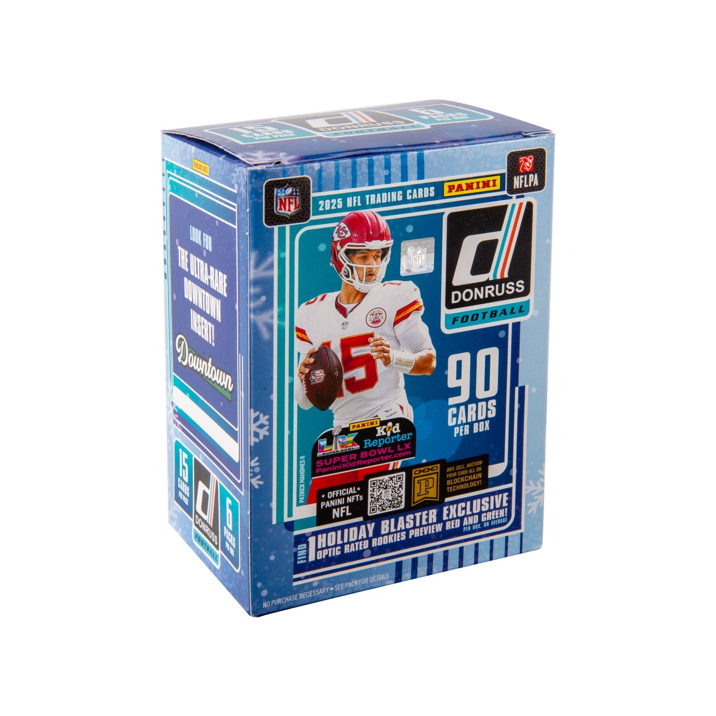 2025 Panini Donruss NFL Football Holiday Blaster Box
