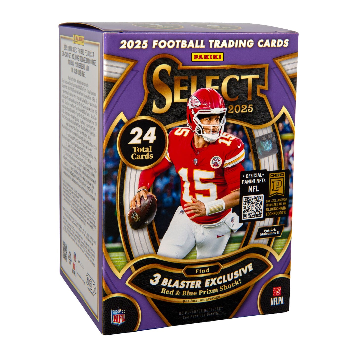 2025 Panini Select NFL Football 6-pack Blaster Box (Red & Blue Shock)