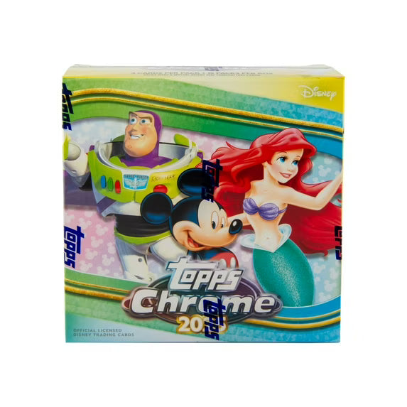 2025 Topps Chrome Disney 15-pack Mega Box