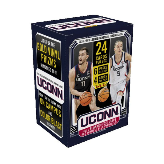 2024/25 Panini UConn Collegiate Basketball 6-Pack Blaster Box