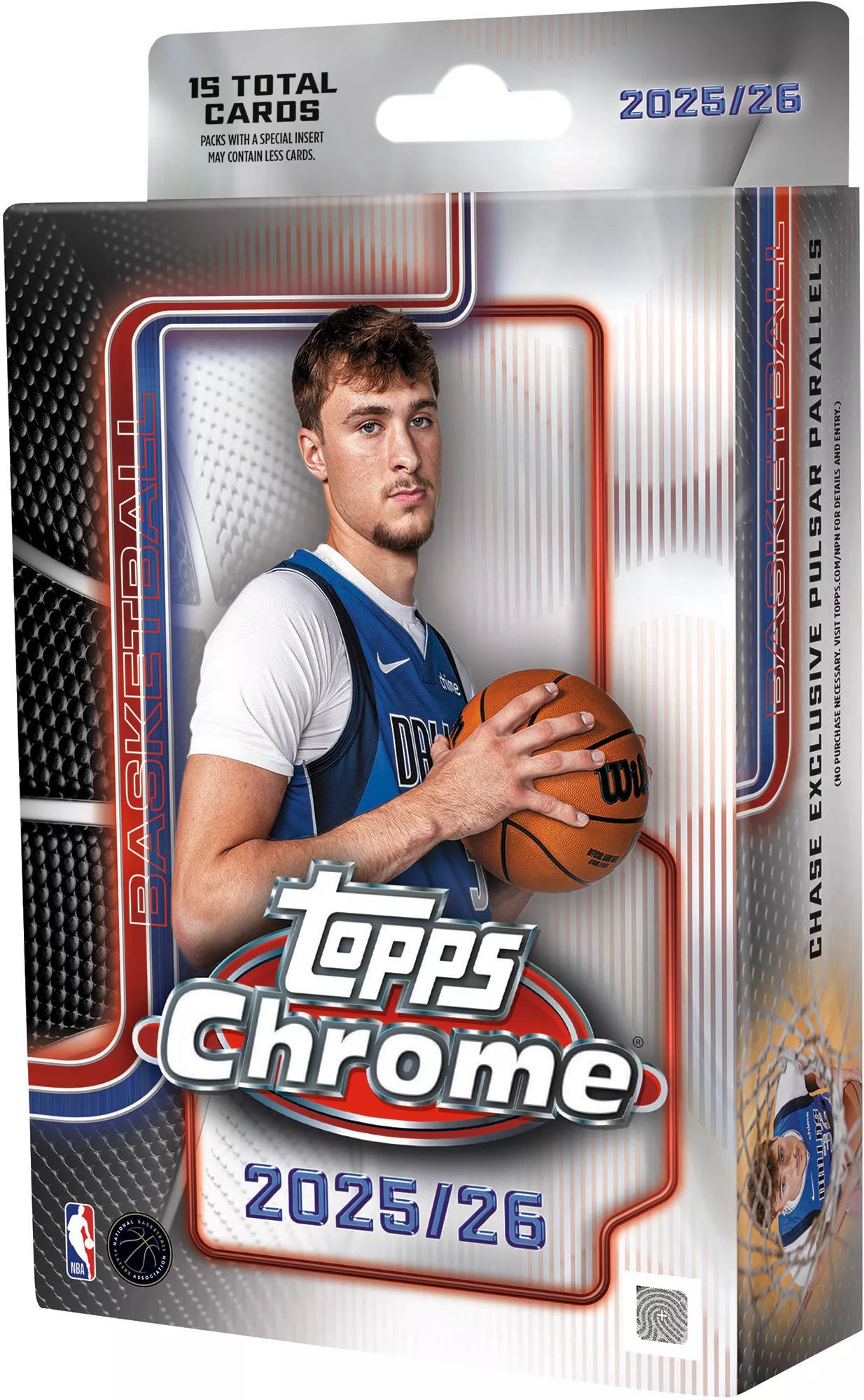 2025/26 Topps Chrome Basketball Hanger Box