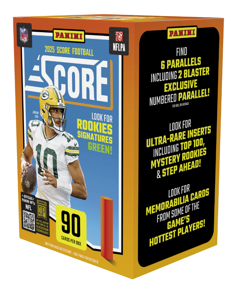 2025 Panini Score NFL Football 6-Pack Hobby Blaster Box