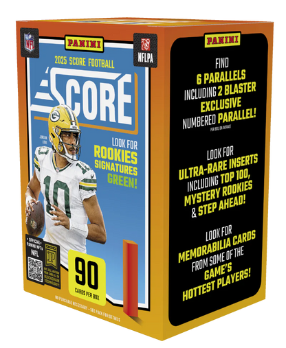 2025 Panini Score NFL Football 6-Pack Hobby Blaster Box