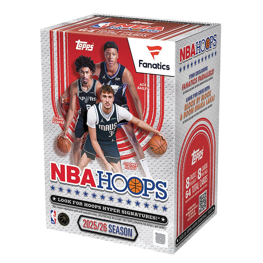 2025/26 Topps NBA Hoops Basketball FANATICS Blaster Box