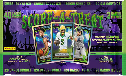2026 Panini Score-A-Treat Sport Halloween Bundle - 40 Packs