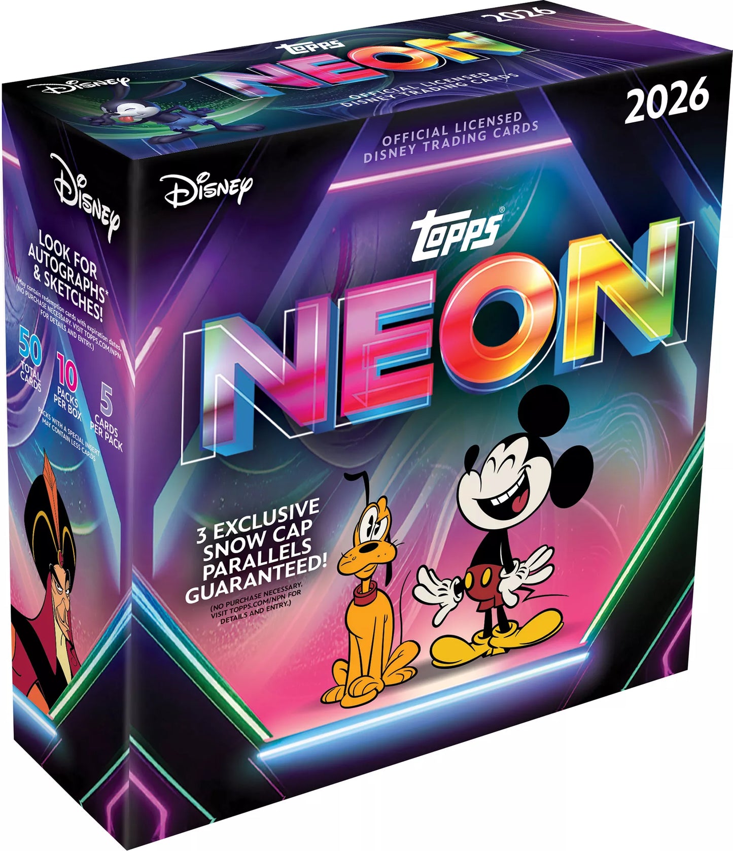 2026 Topps Disney Neon Mega Box
