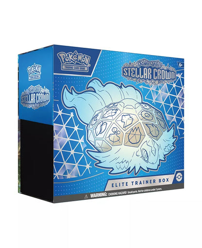 Pokemon Scarlet & Violet 7 Stellar Crown Elite Trainer Box ETB