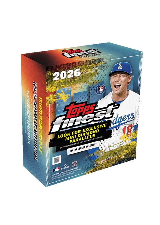 2026 Topps Finest Baseball Mega Box