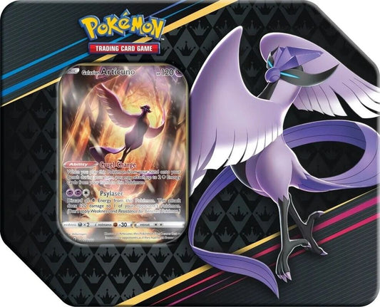 Pokemon Crown Zenith Galarian Articuno 5-Pack Tin